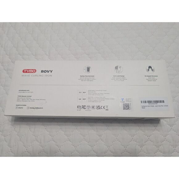 🌊 TYMO ROVY Beach Waves Curler 1.25" NIB - Picture 8 of 8